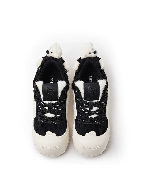 Fur Bear Deconstructed Sneakers