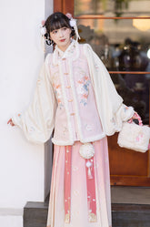 "花月兔"Ming-Dynasty Hanfu Set - CHINASQUAD