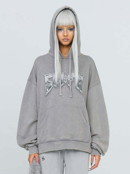 Metal Rock Oversized Hoodie