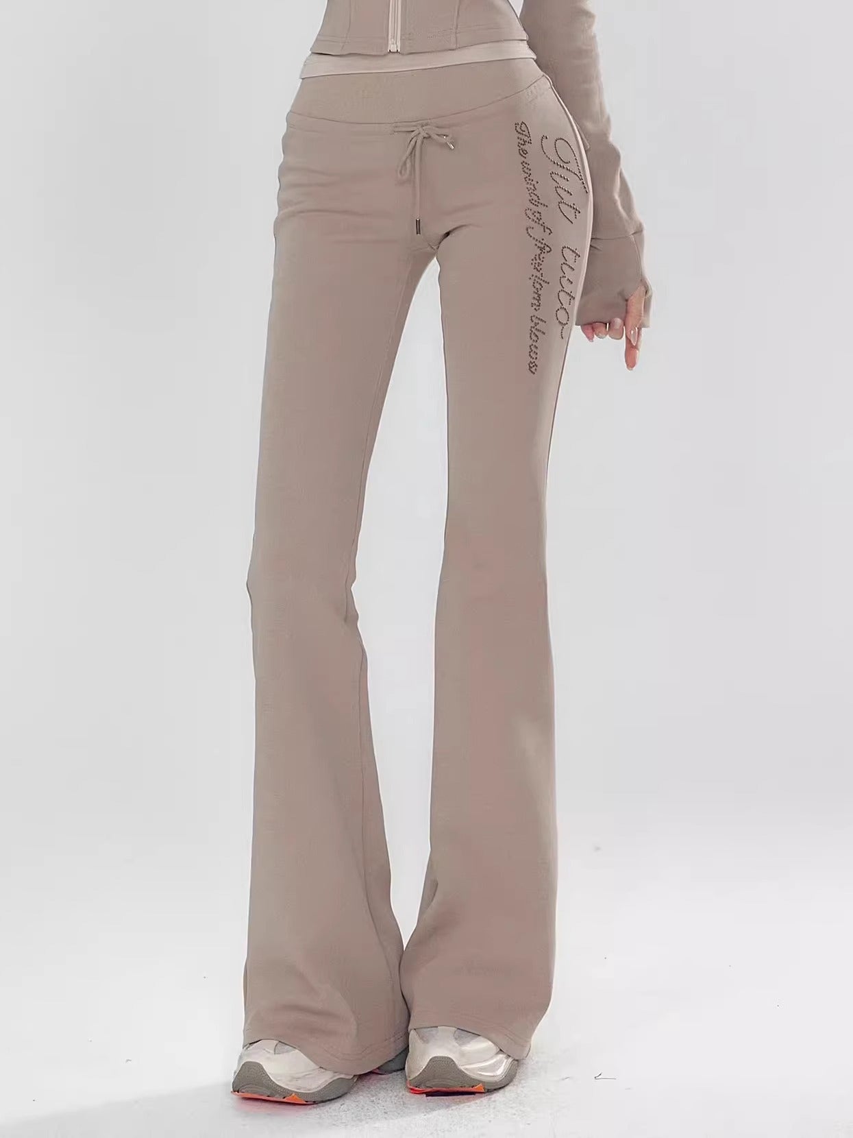 Pink Luxe Yoga Tracksuit Set