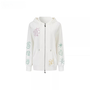White Hoodie / S