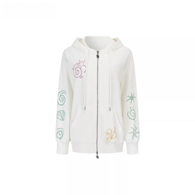 White Hoodie / S