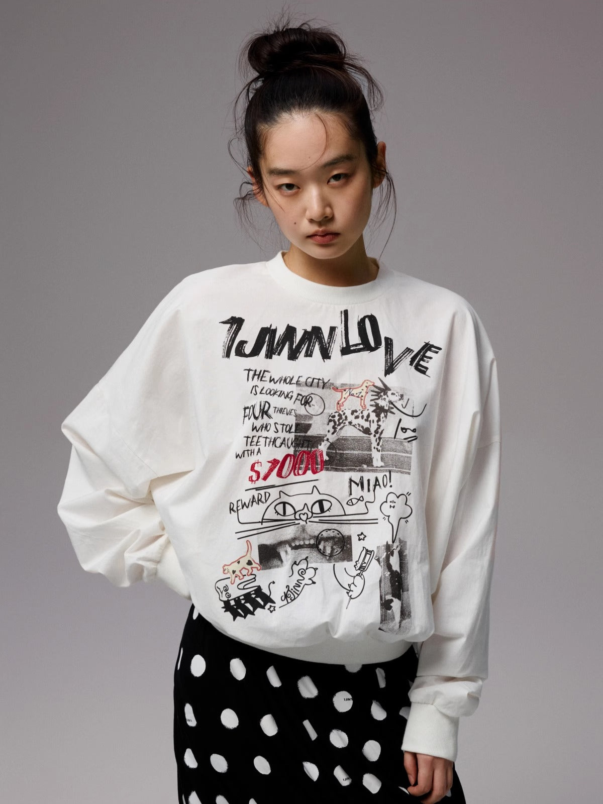 Graffiti Cat Sweatshirts