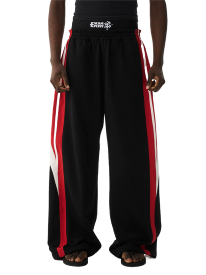 Double Waist Printed Street Sweatpants