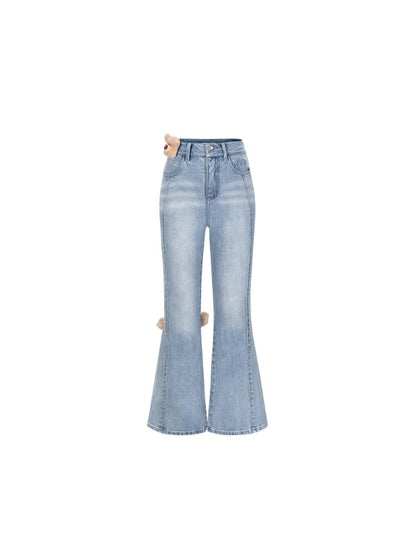 Fuzzy Jacron Jeans