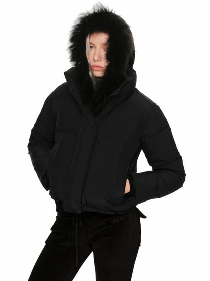 Short Down-Filled Goose Jacket