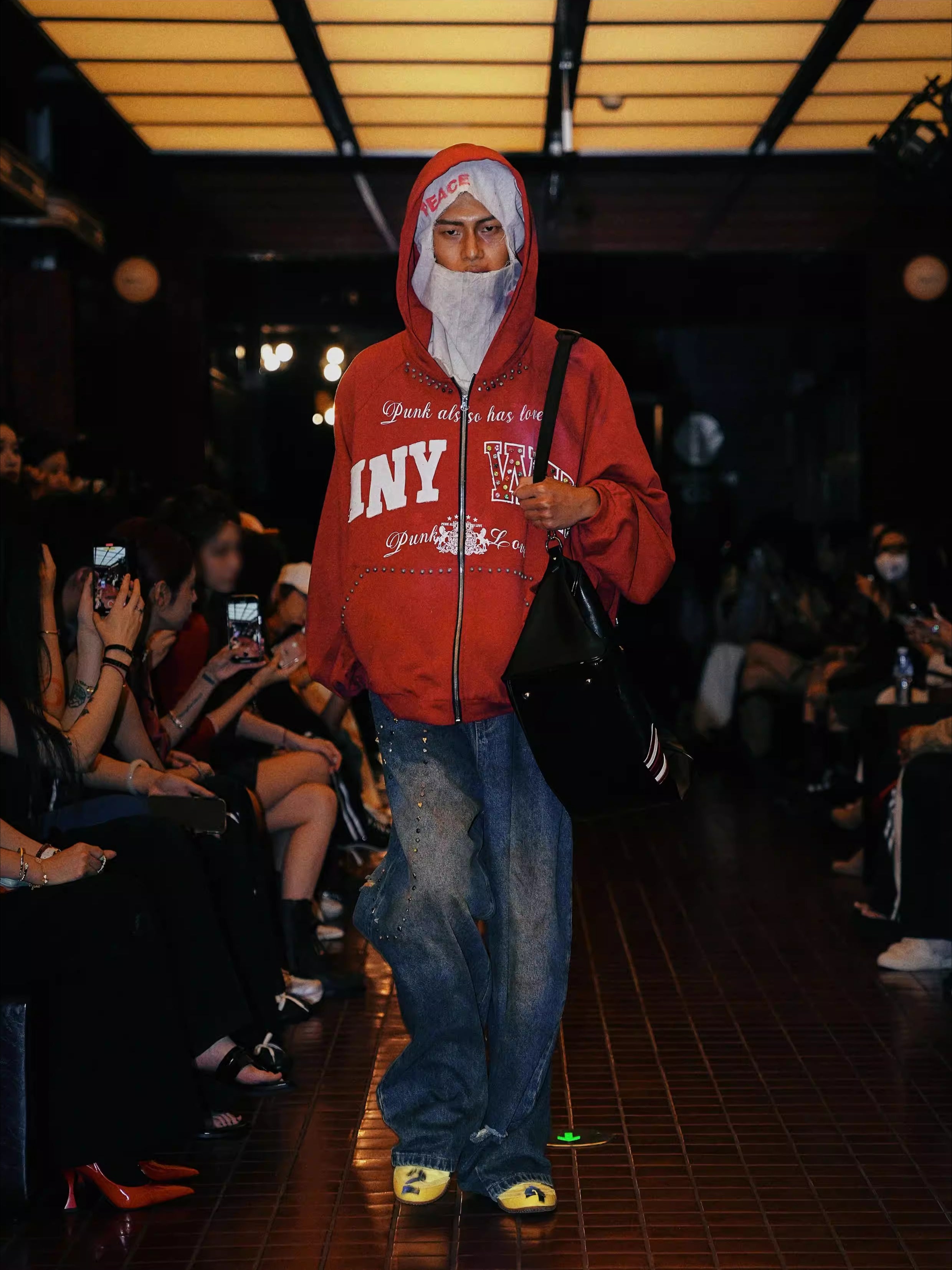 Runway Oversized Cotton Sweatshirt