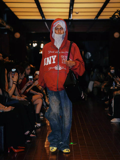 Runway Oversized Cotton Sweatshirt