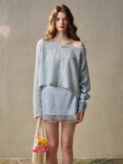 Blue Short Skirt / S