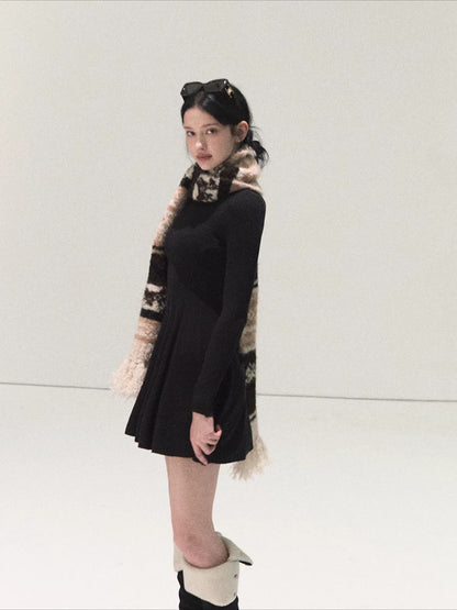 Handcrafted Fair Isle Wool Scarf