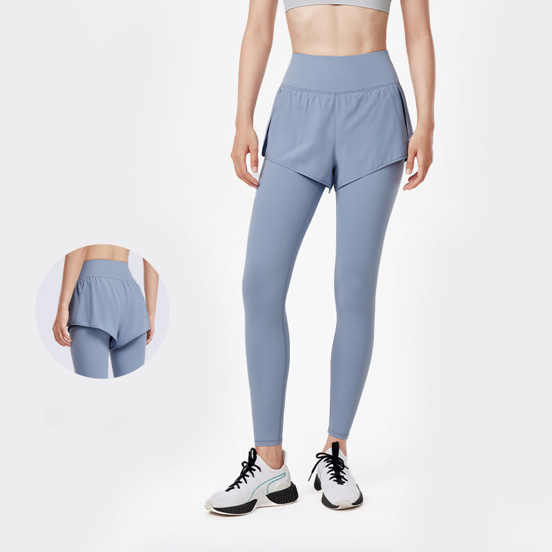 Quick-Dry Two-Piece Design Yoga Pants