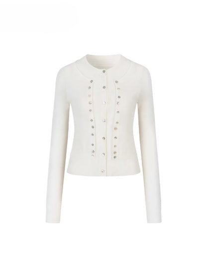 Fake Two-Piece Double-Layer Slim Knit Top