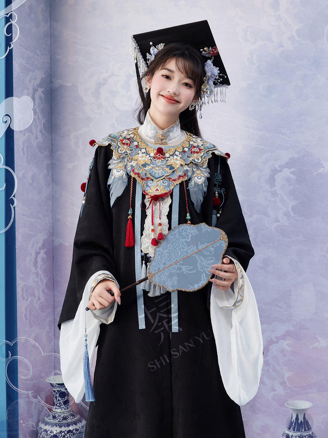 SHI SAN YU EMBROIDERY COULD SHOUDLER