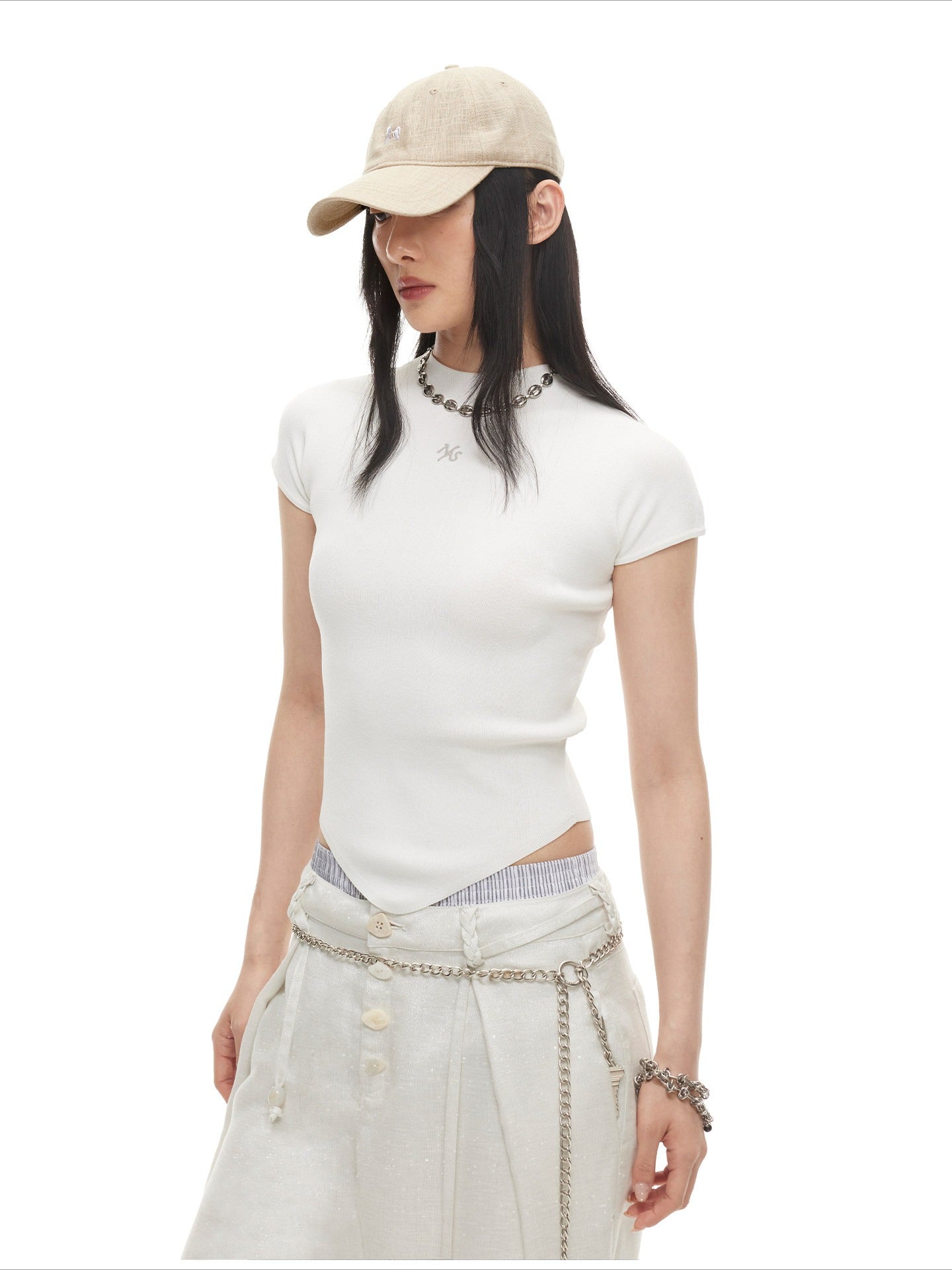 Linen Blend Cooling Baseball Cap