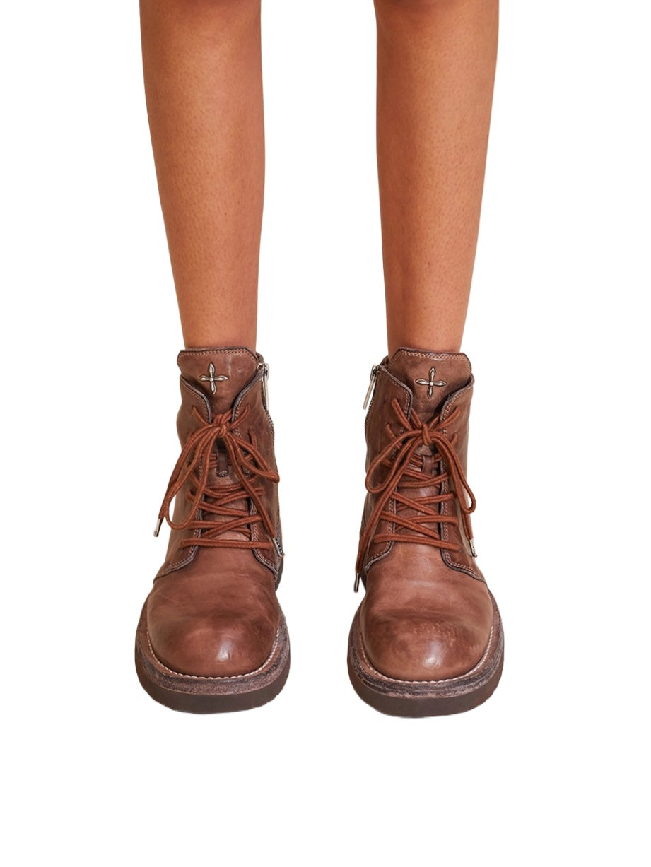 RAGE Origin Goodyear Horsehide Moto Boots