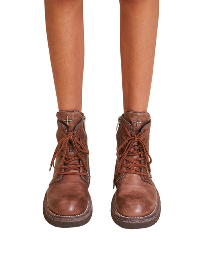 RAGE Origin Goodyear Horsehide Moto Boots