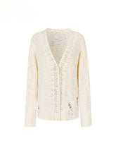 Loose Ripped Cardigan - CHINASQUAD
