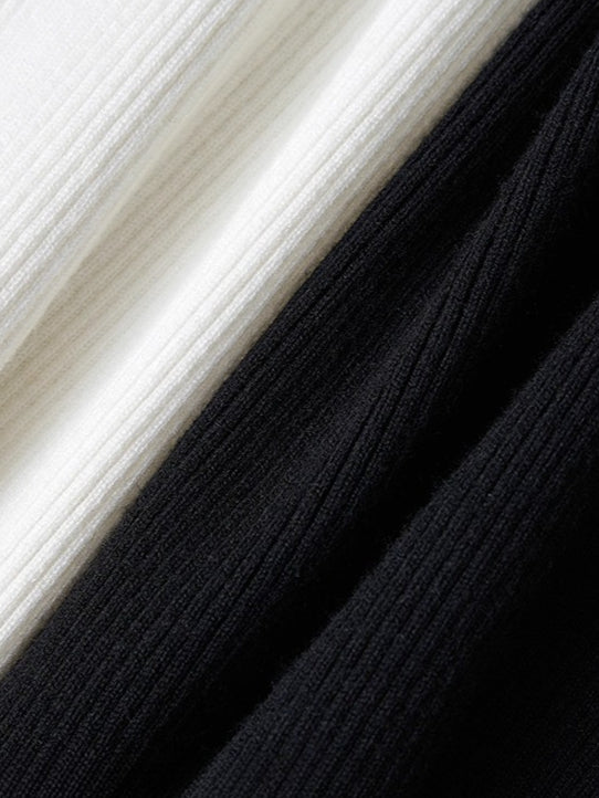 Trace Wool Blend Bodycon Dress
