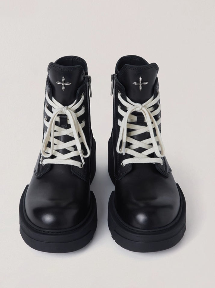 Nomad Leather Biker Boots