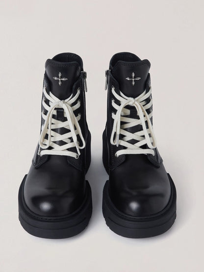 Nomad Leather Biker Boots