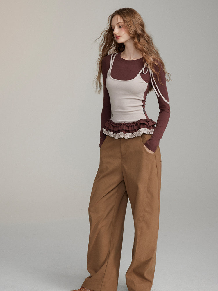 Casual Loose Blade Pants