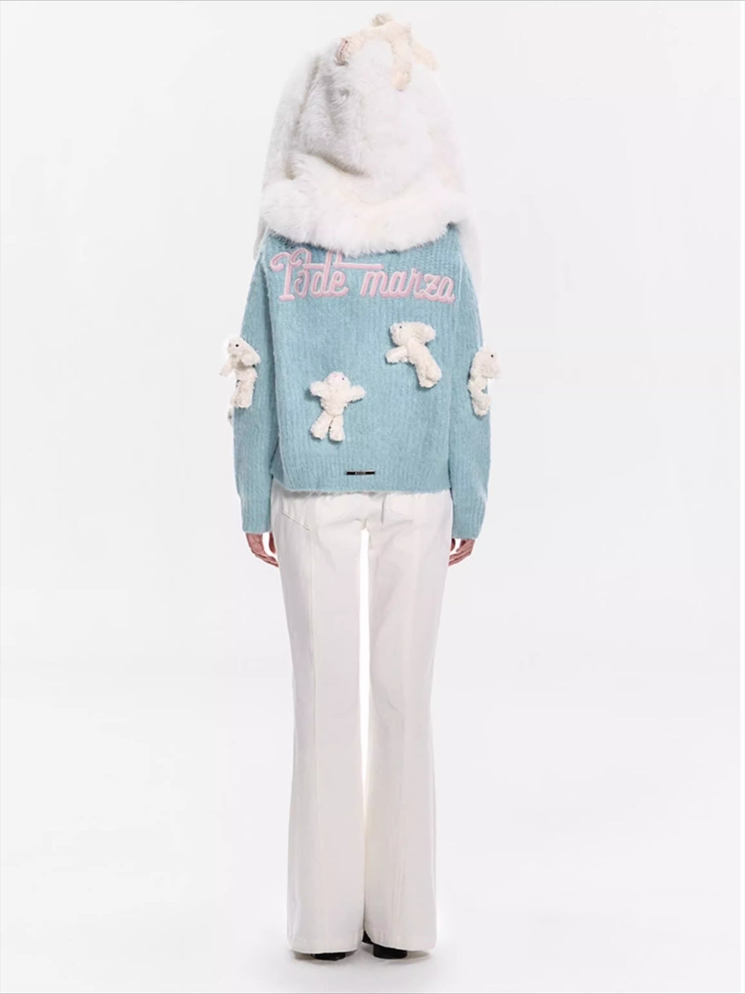 Faux Fur Balaclava Hood