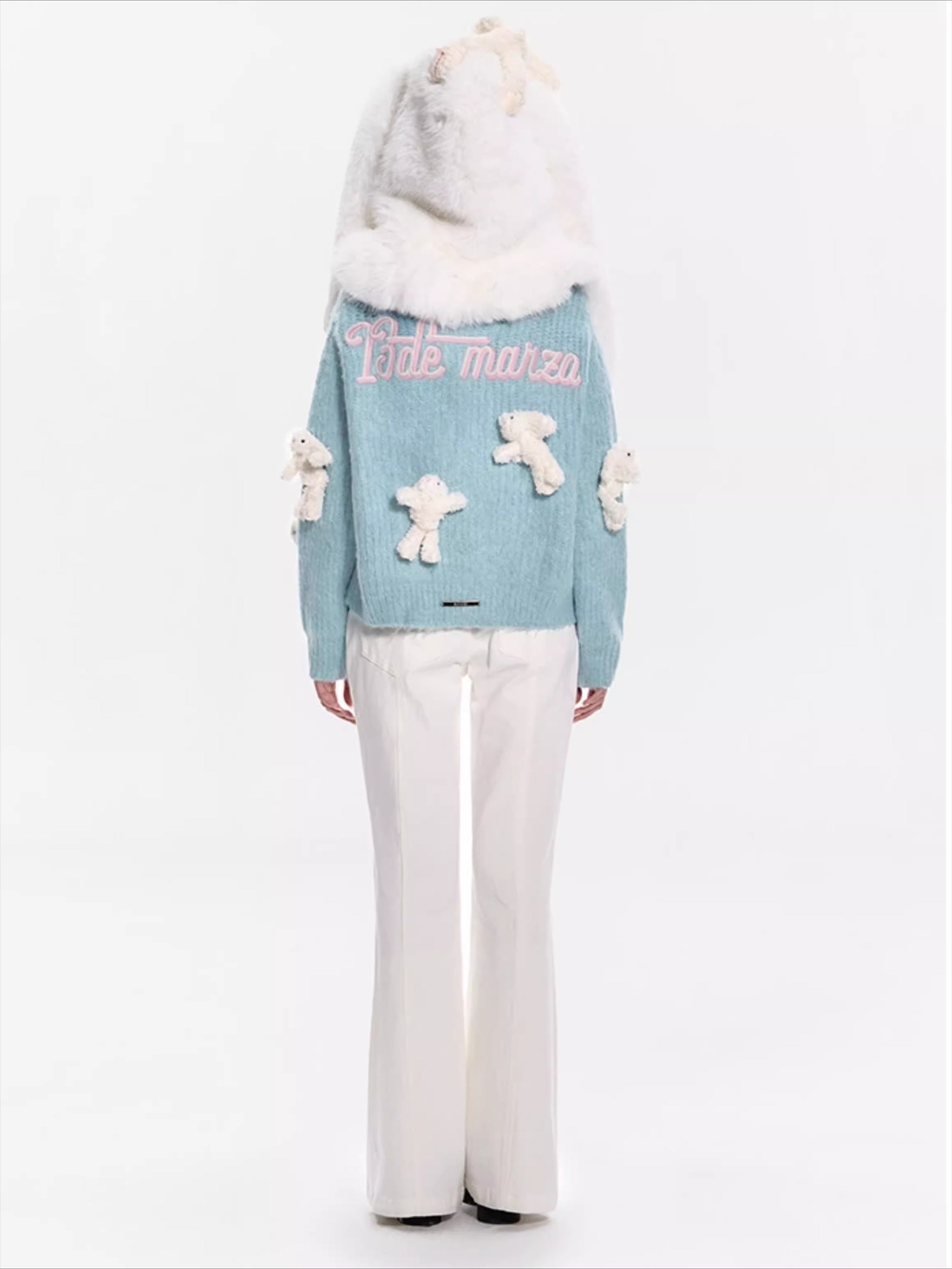 Faux Fur Balaclava Hood