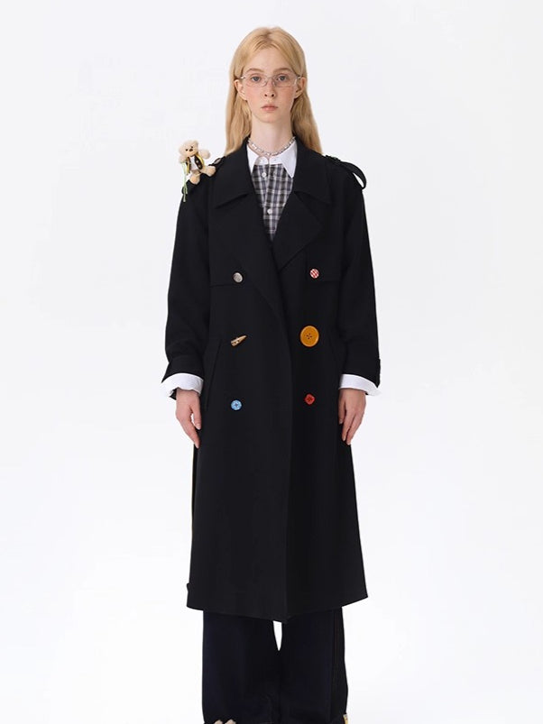 Tailor Bear Long Trench Coat