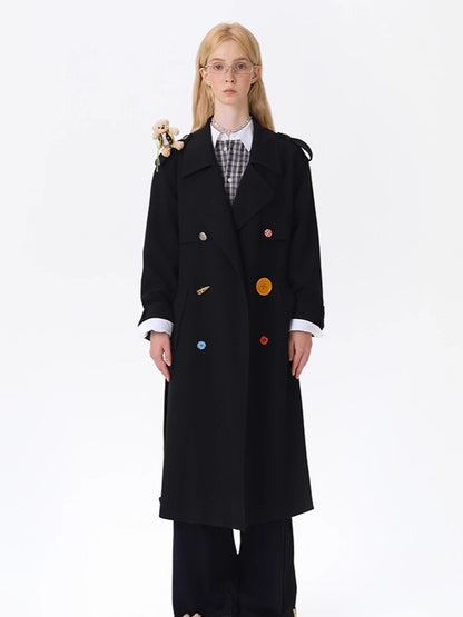 Tailor Bear Long Trench Coat
