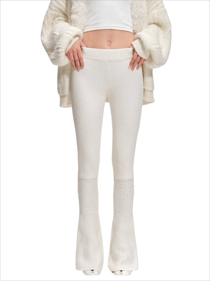 Polar Ribbed Knit Pants