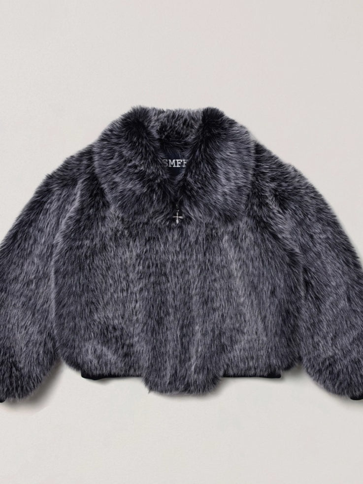 Arctic Cross Faux Fur Jacket