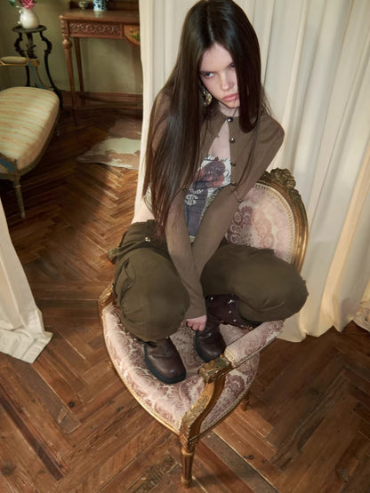 Satin-Panel Corset-Style Cropped Camisole