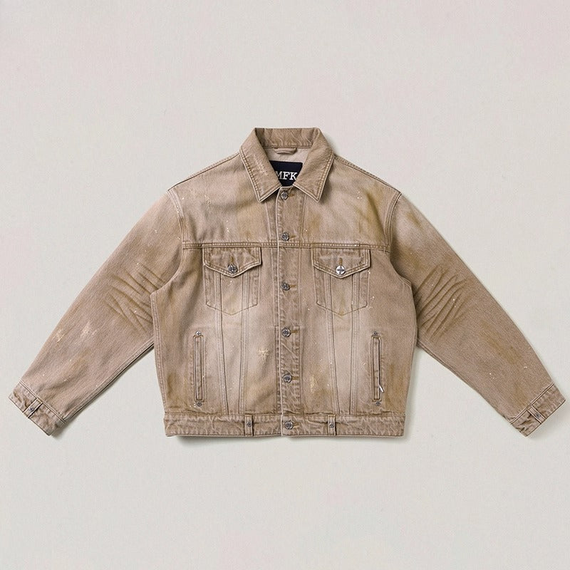 Wild Continent Handcrafted Oversized Denim Jacket