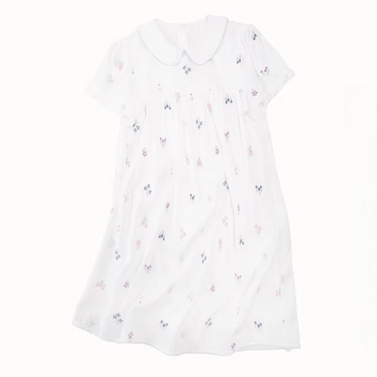 Botanical Linen Embroidered Set