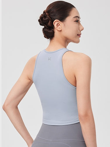 Yoga Tank with Integrated Cups