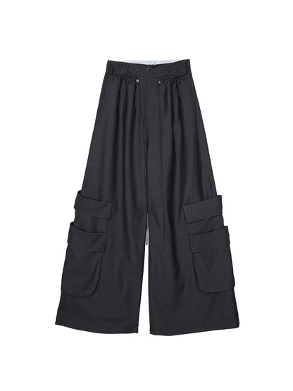 Oversized Utility Suit Pants