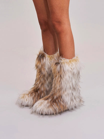 Cross Relic Shearling Hunter Boots