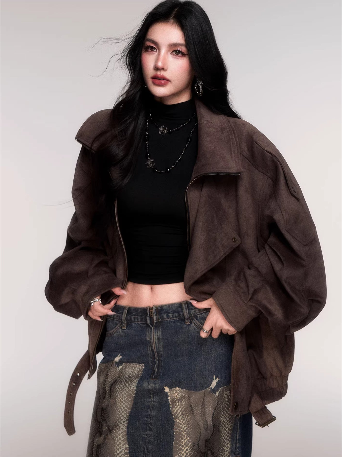 High-Stretch Mock-Neck Slim-Fit Base Layer