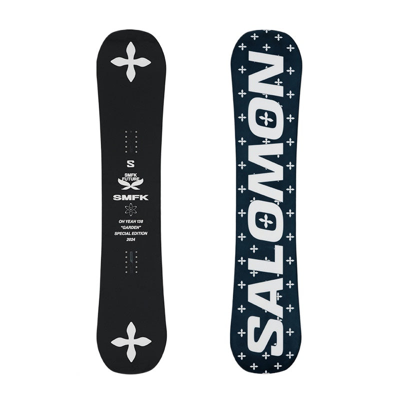 SMFK X SALOMON OHYEAH &quot;BLACK GARDEN&quot; Snowboard