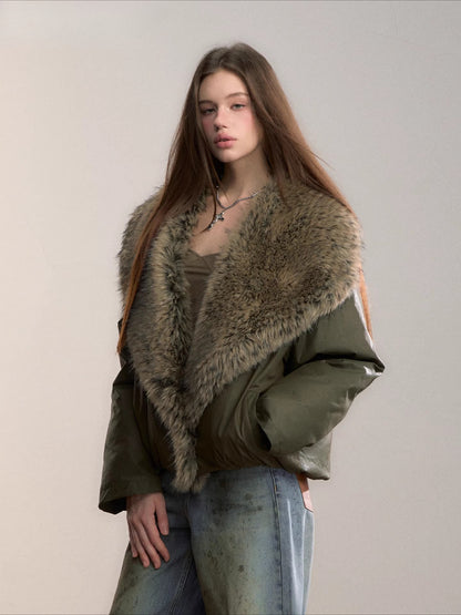 White Luxury Oversized Duck Down