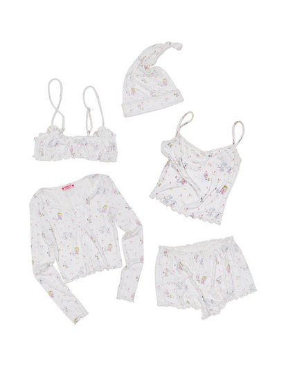 Snoopy Floral Loungewear Pajama Set 1Jinn Studio
