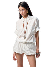 Medium-Sleeve Jacquard Shirt & Shorts Set - CHINASQUAD