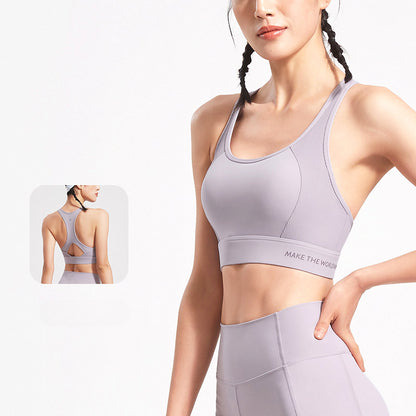 Quick-dry Racerback Sports Bra