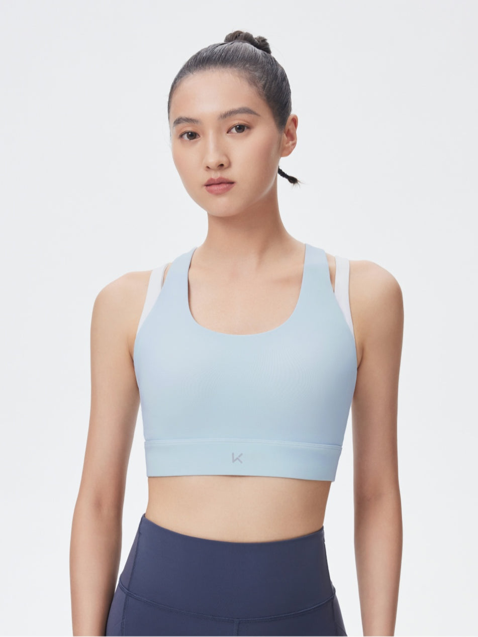 Full-back Hook Closure Sports Bra