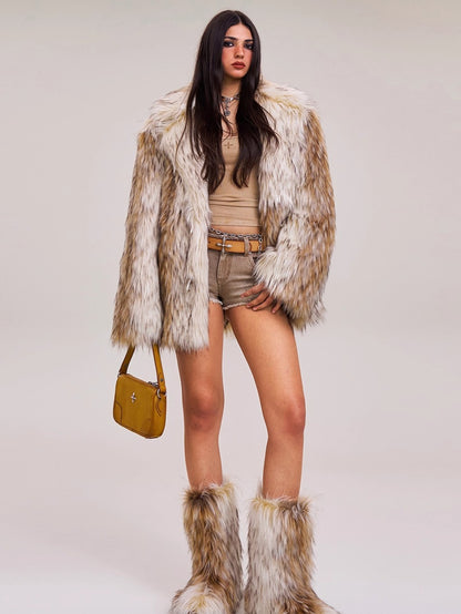 Cross Relic Wilderness Hunter Faux Fur Jacket