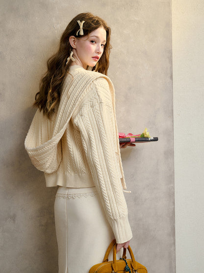 Warm Knitted Cardigan Jacket