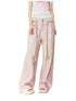 Pink Washed Distressed Jeans - CHINASQUAD