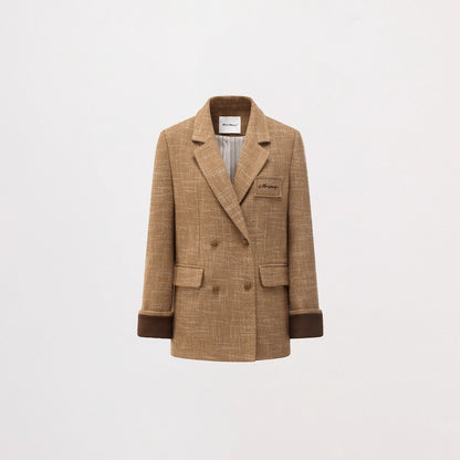 Vintage Wool-Blend Blazer