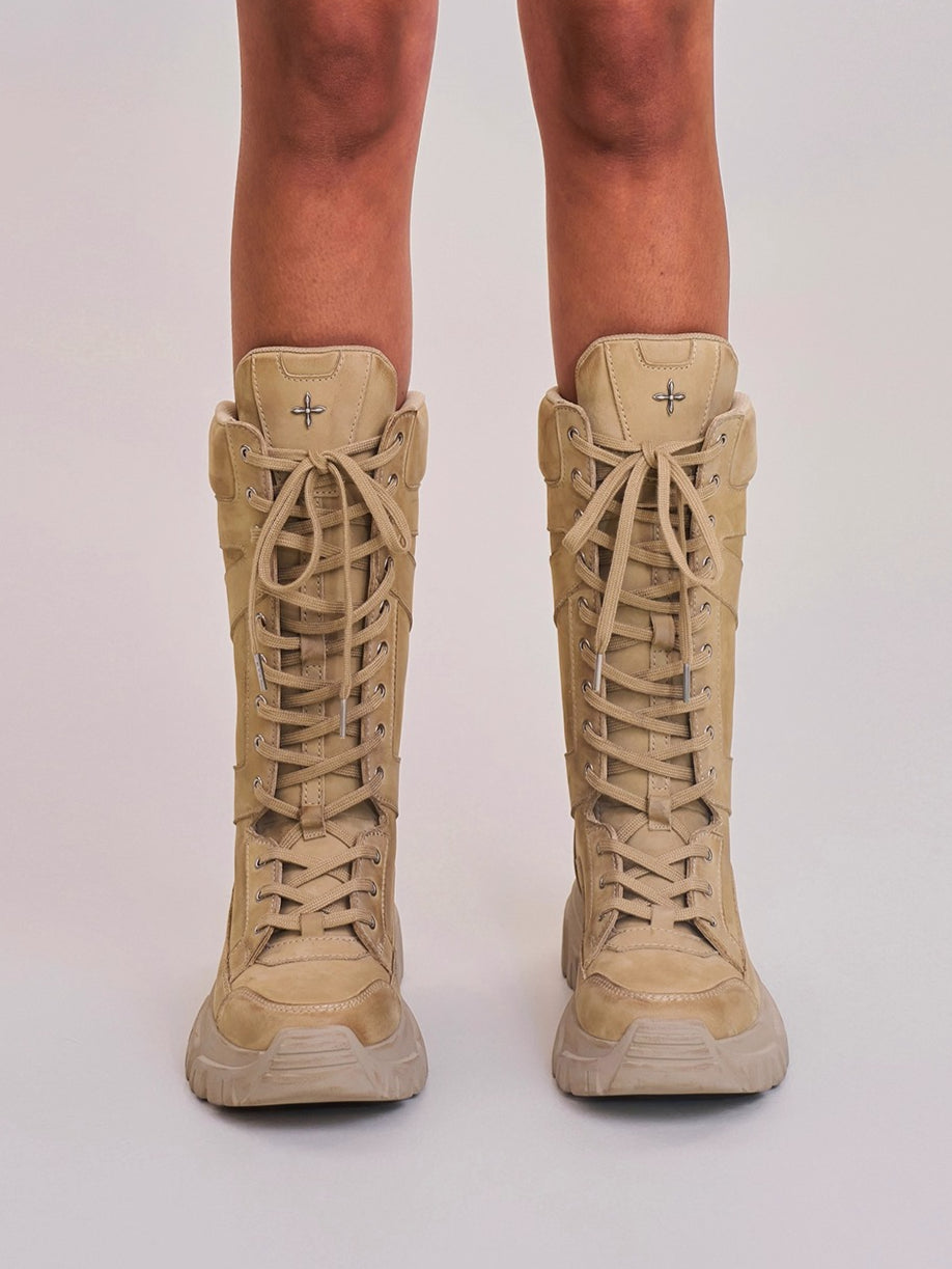 Wild Terrain Vintage Hand-Polished Hiking Boots