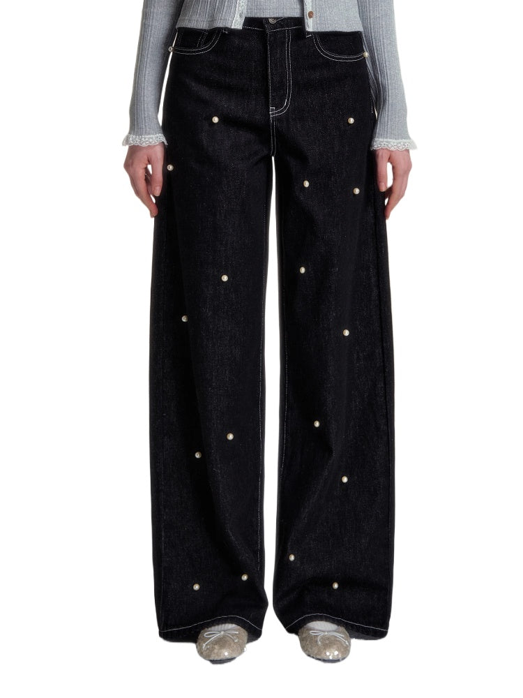 Pearl Denim Pants